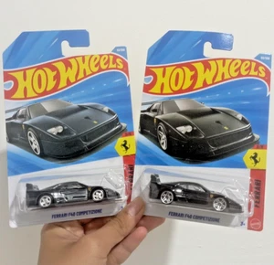 Combo Hot Wheels 2026 Ferrari F40 Super Treasure Hunt STH & Regular Version - Picture 1 of 6
