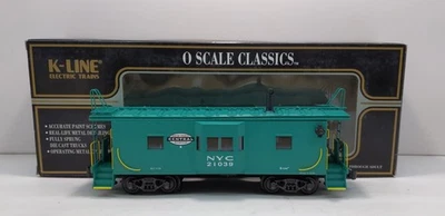 K-Line K612-1751 New York Central Scale Bay Window Caboose #21039 LN/Box - Image 1 of 4