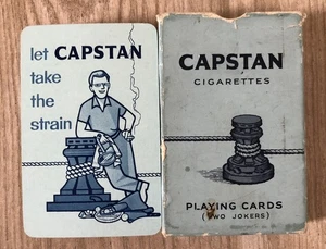 A Pack of Vintage Capstan Cigarettes Playing Cards - Let Capstan take the Strain - Picture 1 of 17