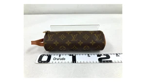 LOUIS VUITTON M47630 Trousse Round Pouch Monogram (Near Mint) - Picture 1 of 8