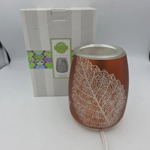 Scentsy Full-Size Wachswärmer Blattgold Rentner Herbst Home Office Dekoration  - Bild 1 von 7