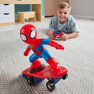 Marvel Spider-Man RC Skateboard Action Figure Set (36L x 10.5W x 26.5H cm) - Picture 1 of 12