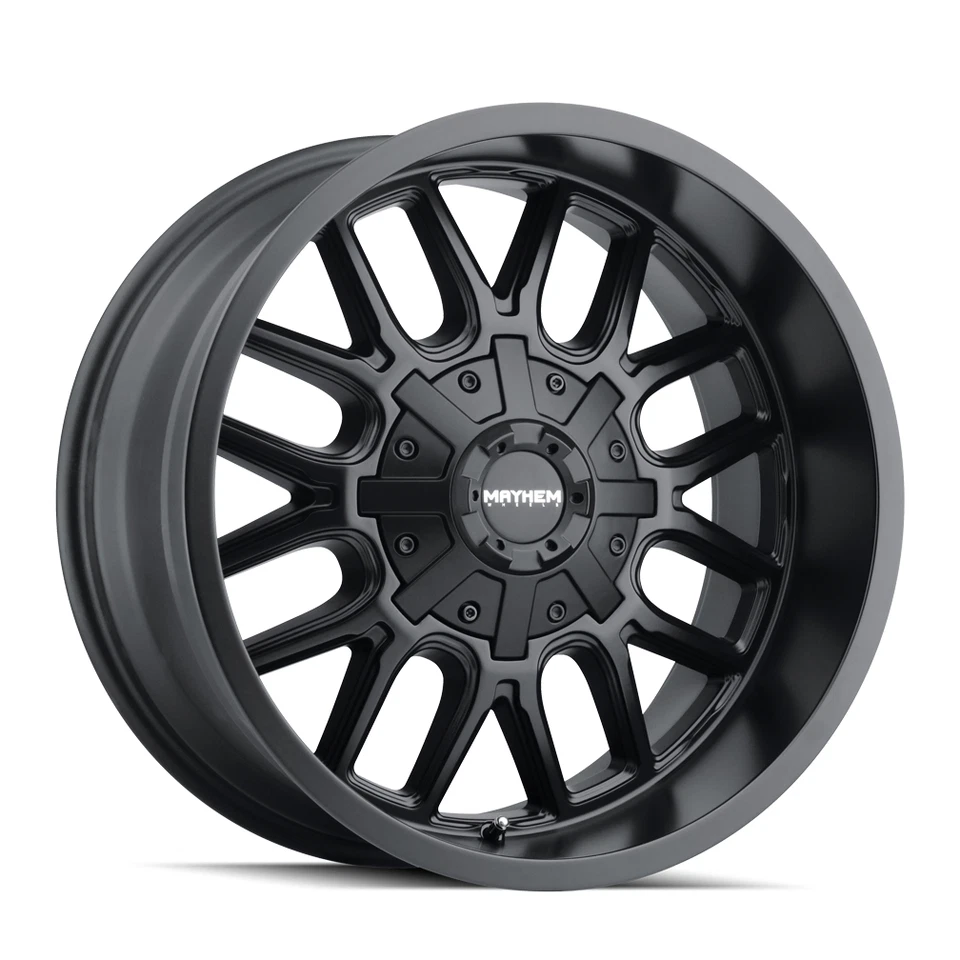 Llanta 20" Mayhem Cogent 20x9 negro mate 6x135 6x5,5 13 mm para Ford Chevy GMC Foto 1 de 4