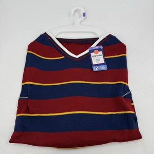 Top Paw Navy/Red Striped Sweater VEST Size XL - Picture 1 of 5