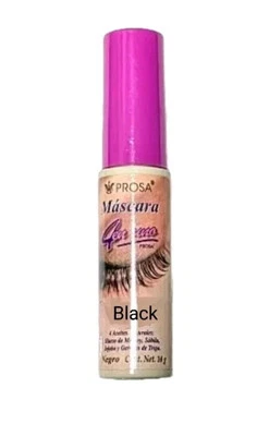 Rímel Prosa 4 en 1 - Tratamiento de pestañas y crecimiento, extensión y volumen máscara negra Foto 1 de 2