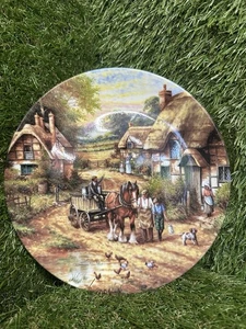 Wedgwood Bone China Limited Edition plate 'Early Morning Milk' by Chris Howells - Picture 1 of 2