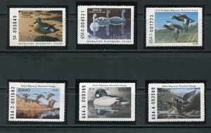 Idaho 3-8 Waterfowl State Duck Hunting Stamps MNH - Picture 1 of 4