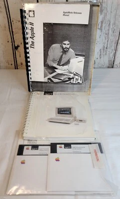 Apple IIe Owner’s Guide 1986 -Partial Shrink Wrap & 2 Intro Floppy (READ) - Image 1 of 4
