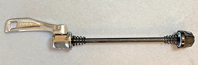 Vintage Shimano Bicycle Quick Release Skewer 100mm Silver New Old Stock - Image 1 of 3
