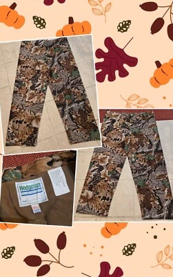 New Vtg Hodgman Camo Over Pants XL Hunting Outerwear - Image 1 of 4