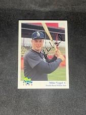 Mike Vogel 1992 Classic Best South Bend White Sox #10 Autographed Signed Card