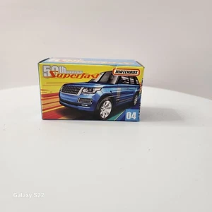 2017 Matchbox 2018 Land Rover Vogue SE #4 50th Anniversary Super Fast Power Grab - Bild 1 von 6