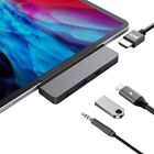 Magnetic 4 in 1 Type C to 3.5mm + HDMI 4K + USB 3.0 + PD for iPad Pro Macbook
