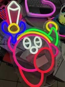 INSEGNA GAME ANIME ACRILICO LUMINOSA NEON LED SIGN LIGHT USB 41.5 CM. - Imagen 1 de 4