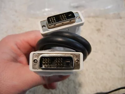 DVI-D Male to DVI-D Male Single Link Cable - 6 ft, New - Image 1 of 4