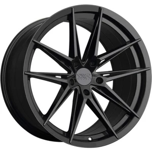 19x8.5 +40 XXR 577 5x114.3 Black Wheels (Set of 4) - Picture 1 of 2