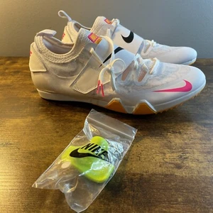 BRAND NEW Nike Zoom Pole Vault Elite Men's Shoes Hyper Pink/Orange AA1204-101 - Imagen 1 de 7