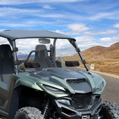 For Yamaha Wolverine RMAX2 1000/RMAX4 1000 2021-2025 Vented Window Anti-Scratch Foto 1 de 4