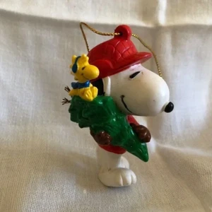 Decorazione natalizia vintage, Whitman's Candy Peanuts United Syndicate Snoopy 2,25" - Foto 1 di 3