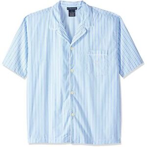 NWT MENS Polo Ralph Lauren S/S Pajama Sleep Shirt~BLUE~LRG