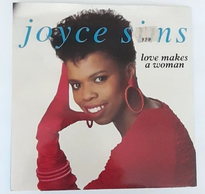 Joyce Sims - Love Makes A Woman 7" Vinyl Single 1988 Sleeping Bag Records - Image 1 of 4