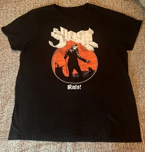 Official 2018 Ghost Rats L Shirt Cardinal Copa Papa Emeritus IV Nameless Ghouls - Picture 1 of 2
