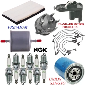 Tune Up Kit Filters Cap Wire Spark Plugs For FORD RANGER V6 2.9L 1988-1990 - Picture 1 of 1