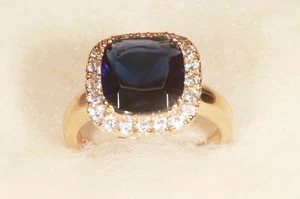 Bague en Plaqué Or et Pierres - Réf.039991 - Bild 1 von 1