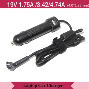 Adaptador de cargador de coche automático 90 W para Asus ZenBook UX305 UX305FA UX305LA 4,0*1,35 mm - Imagen 1 de 6