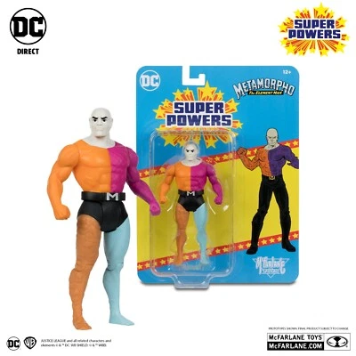 McFarlane DC Direct Wv8 SUPER POTENCIAS * 4,5" - METAMORPHO MIP EN STOCK Foto 1 de 4