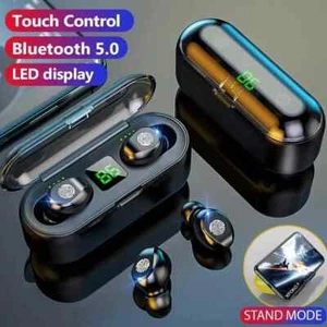 TWS Bezprzewodowe słuchawki Bluetooth Air Pods douszne Buds do iPhone Samsung Android - Zdjęcie 1 z 10