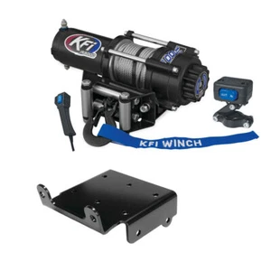 KFI Winch Kit 3000 lb For Arctic-Cat 550 XR (ALTERRA) 4x4 2015 (Steel Cable) - Picture 1 of 9
