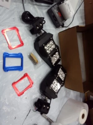 WEISEN Side Rear Mirrors w/LED Light For Polaris General Can Am Defender Pro-Fit - Image 1 of 4