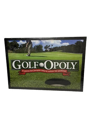 Golf Opoly Game New In Box Ages 8 And Up Made USA 2 To 6 Players - Image 1 of 4