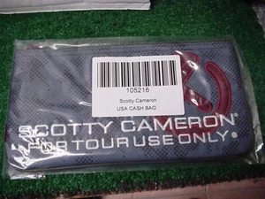 Brand New Titleist Scotty Cameron 2024 US Open Red White Blue Circle T Cash Bag - Picture 1 of 2
