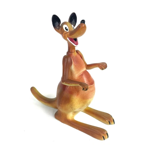 Vintage Toy Kangaroo Plastic Mascot Movable Arms/ Head Australian Design 2265/88 Cover