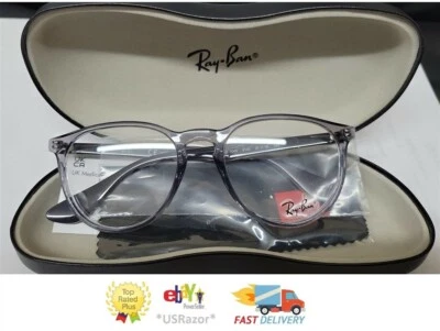 雷朋眼镜框透明灰色巴西 RX7046 ERIKA 9037 雷朋保护壳 — 第 1/4 张图片