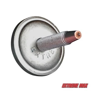 Paquete de 36 respaldos redondos de aluminio Extreme Max 5900.1135 ¡SE ADAPTA A CUALQUIER PERNO 5/16! - Imagen 1 de 6