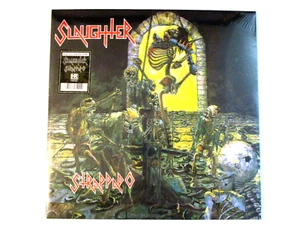 SLAUGHTER STRAPPADO LP 2021 IMPORT SWAMP GREEN/SPLATTER VINYL THRASH METAL - Picture 1 of 2