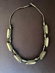 Antique India Ta'Wiz Taviz Sterling Silver Necklace - Picture 1 of 7