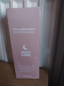 1-2PACK Collagen Overnight Wrapping Peel Off Facial Mask Renewal Night Skin Care - Picture 1 of 4