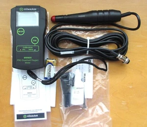 Medidor de oxígeno disuelto portátil estándar Milwaukee Instruments MW600 - Imagen 1 de 11