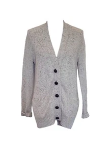 Fat Face beige Oversize Grobstrick Cardigan Gr. 8 Herbst Winter kuschelig Boho sehr guter Zustand - Bild 1 von 4