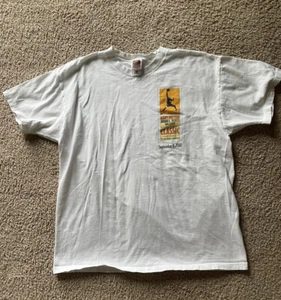 Vintage Fruit of the Loom Herren weiß Gary Payton Foundation Tshirt Gr. XL-E872 - Bild 1 von 7