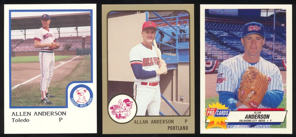 Minor League Lots - Choose your Player, Last Names Start with A - Image 1 of 1