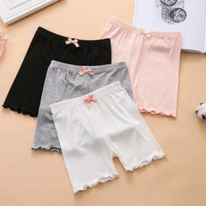 Summer Girls Safety Pants Kid's Leggings Modal Three-point Pants Butterfly - Picture 1 of 13