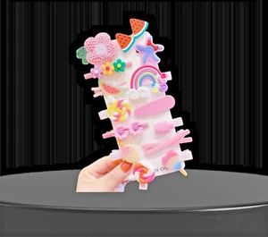 14pcs Princess Hair Clips for Girls with Cute Designs GIFT - Picture 1 of 3