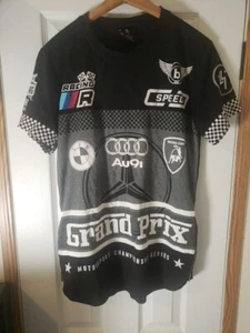 Lavish Society AU9I Audi Racing Grand Prix Shirt Mens Small Bentley - Picture 1 of 13