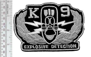 K-9 EOD Policía Detección de Artillería Explosiva Calificada Línea Azul vel SIN TARIFA - Imagen 1 de 1
