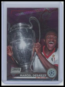 2022-23 Stadium Club Chrome UEFA #88 Marcel Desailly Pink/Red Electric Charge - Picture 1 of 2